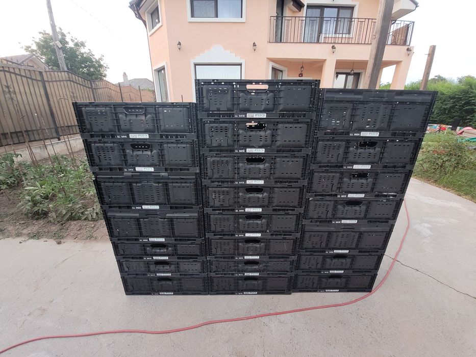 Cutii Plastic Colapsabile PEHD Calitate Maxima