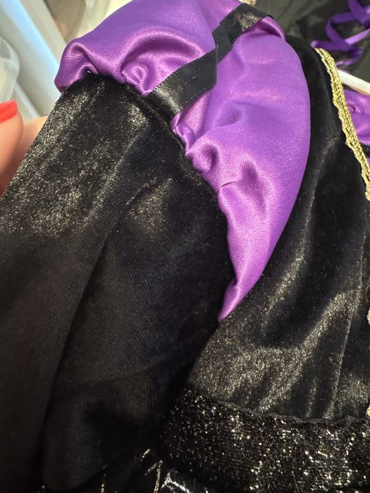 costum rochie vrajitoare Halloween 4-6 ani noua