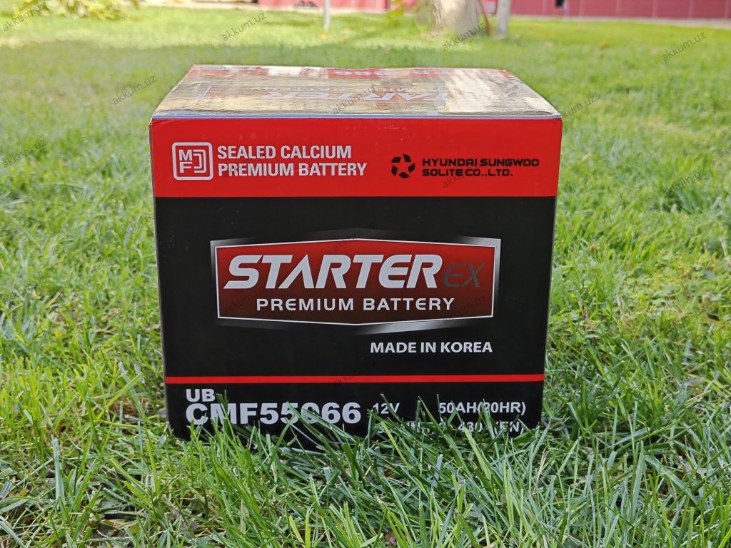 Аккумулятор STARTER CMF55066 (Korea) 12V 62Ah