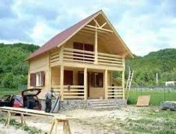 Case și cabane din lemn