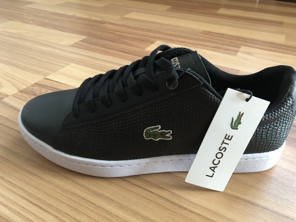 LACOSTE Carnaby EVO 118 2 SPM Men's Sneaker Leather, marimea 40,5