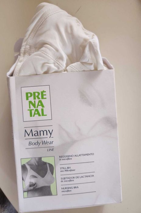 Sutien pentru alaptare, fara intarituri,, alb