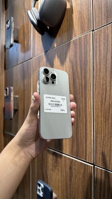 iphone 16 pro max 256gb dual 100% Naxt va Nasiya savdo