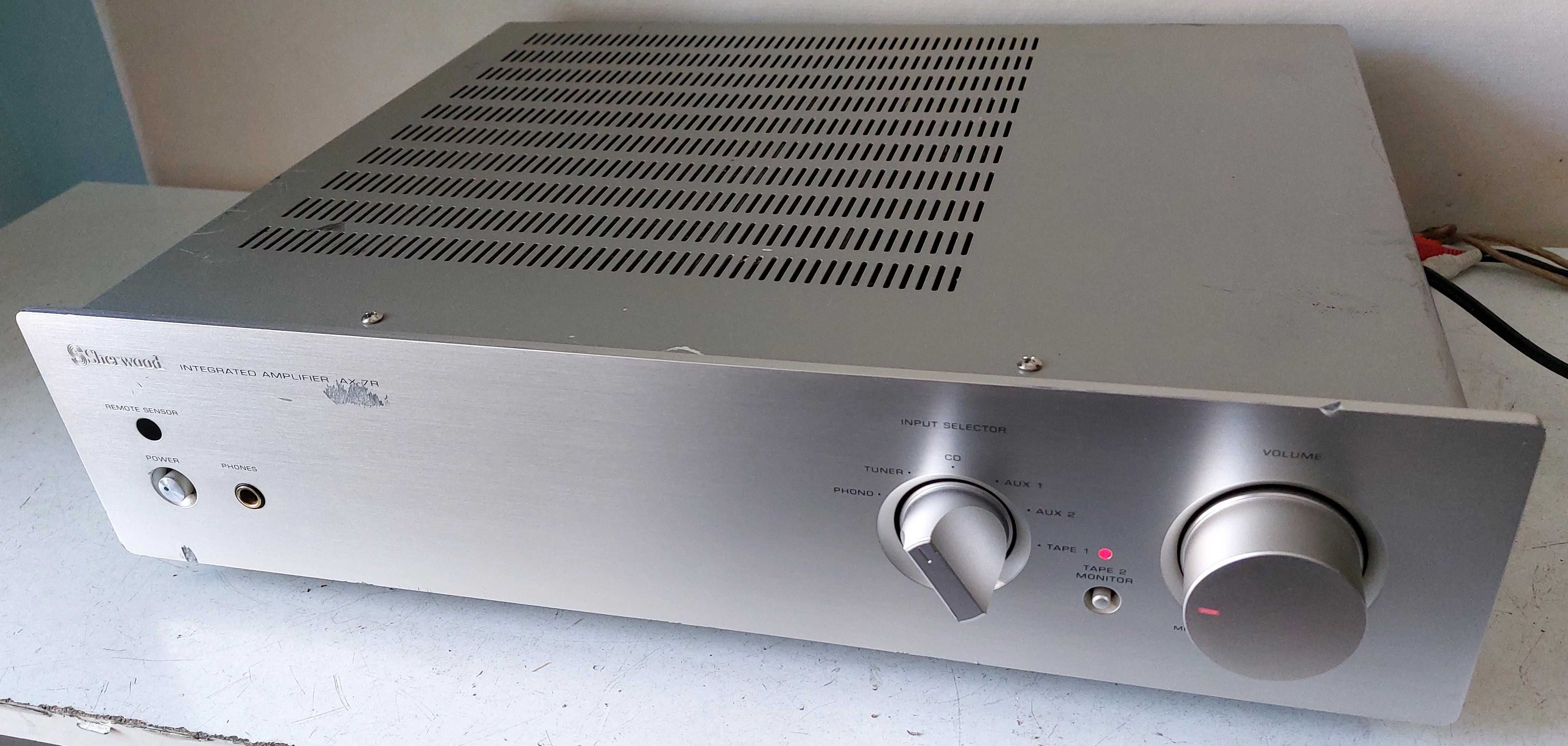 Sherwood AX 7 R muzica la amplificator hi end dual mono 210W muzica