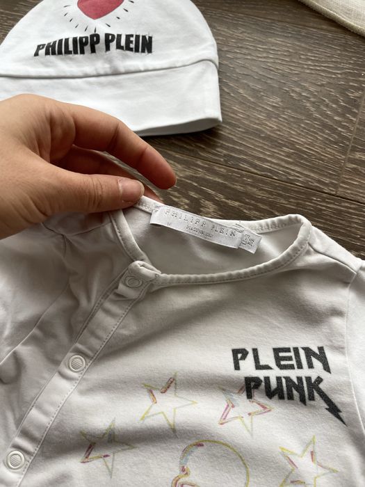 Сет Оригинални бебешки бодита на Armani, Moschino и Philip Plein