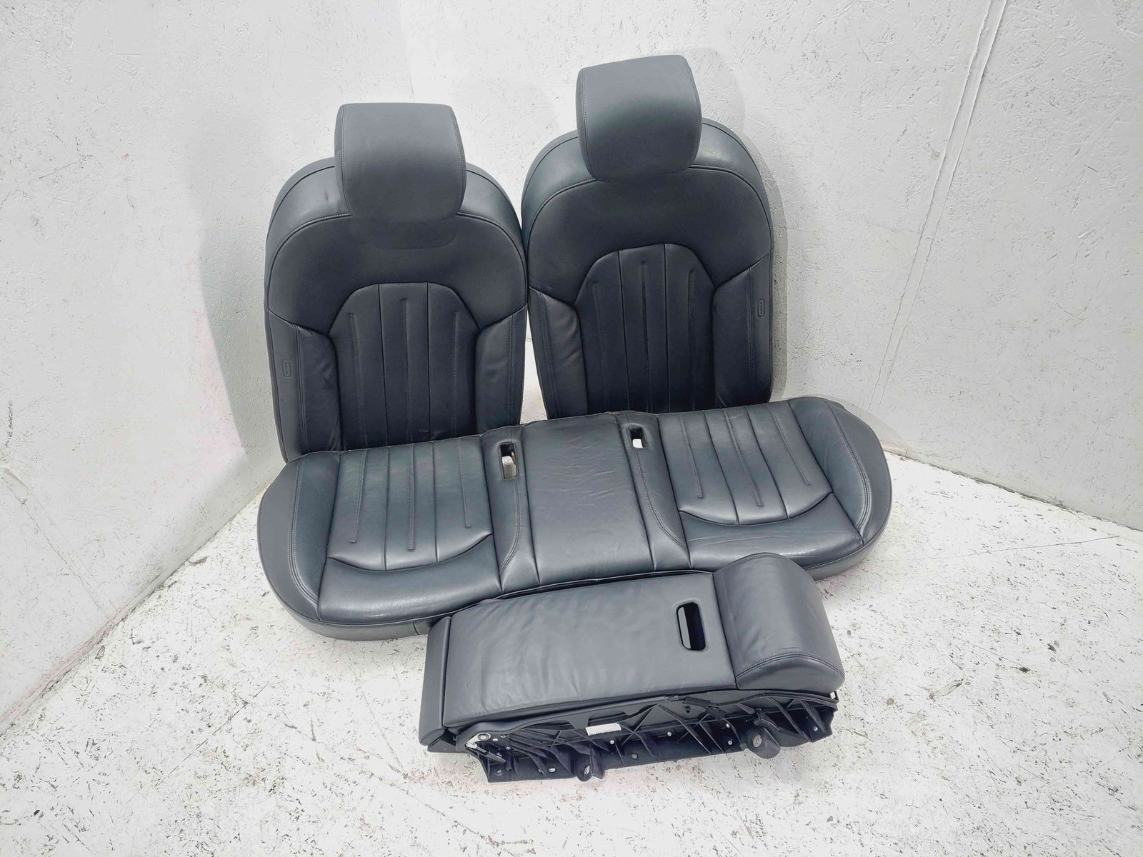 Set scaune cu bancheta piele Audi A8 D4 (4H2, 4H8, 4HC, 4HL) [Fabr 2