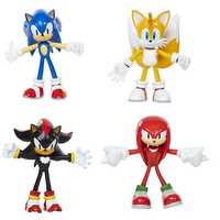 Set 4 Figurine Sonic 2, multicolor, 11 cm