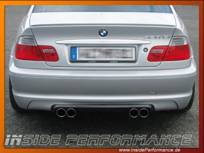 Дифузер/Difffuser Bmw E46, E60, E61 за М/tech Performance броня