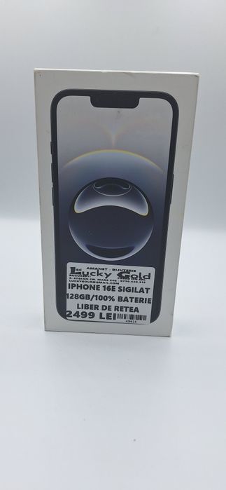 IPhone 16E Sigilat 128Gb Garantie/Factura #49414