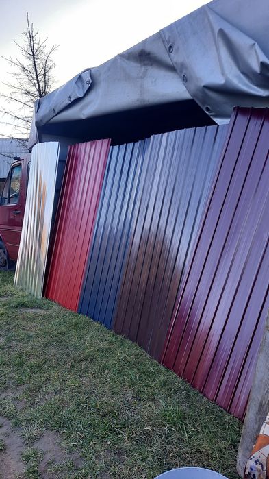 Tablă cutata zincata colorată toate felurile de tablă
