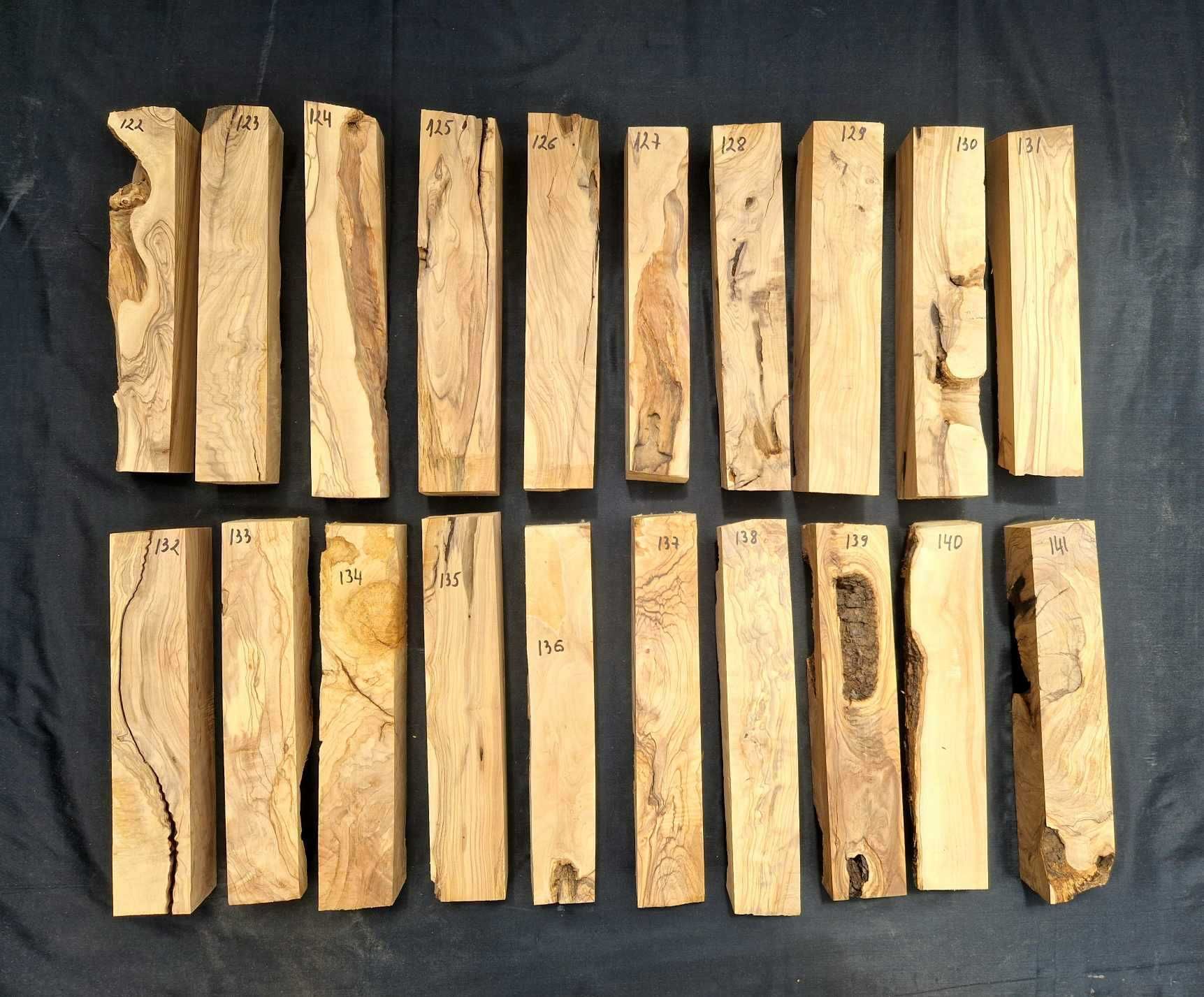 Заготовки от маслина, трупчета (дървен материал)