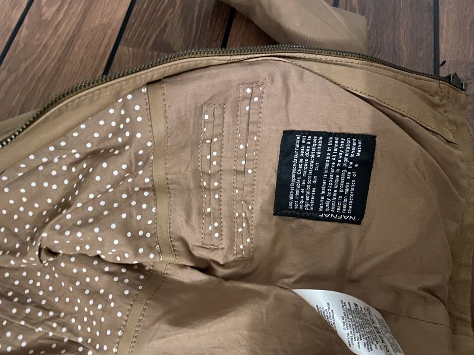 Geaca din piele NAF NAF