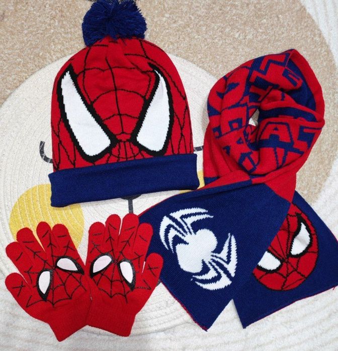 Набор шапка+шарф+перчатки