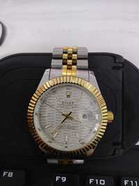 Rolex white & gold