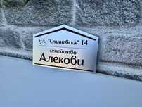 Табелка за врата и пощенска кутия