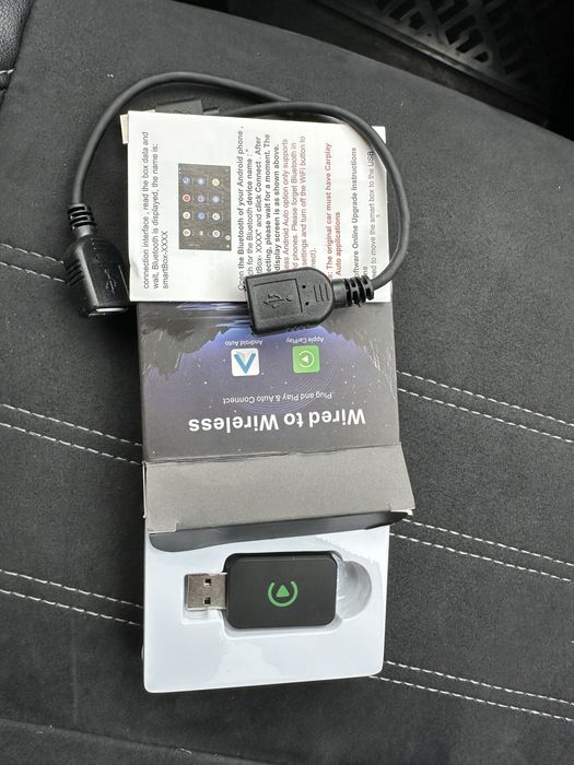 CarPlay Wireless / Android Auto – adaptor USB, plug & play