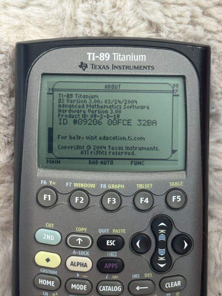 Calculator Grafic TI-89 Titanium Texas Instruments CAS SAT