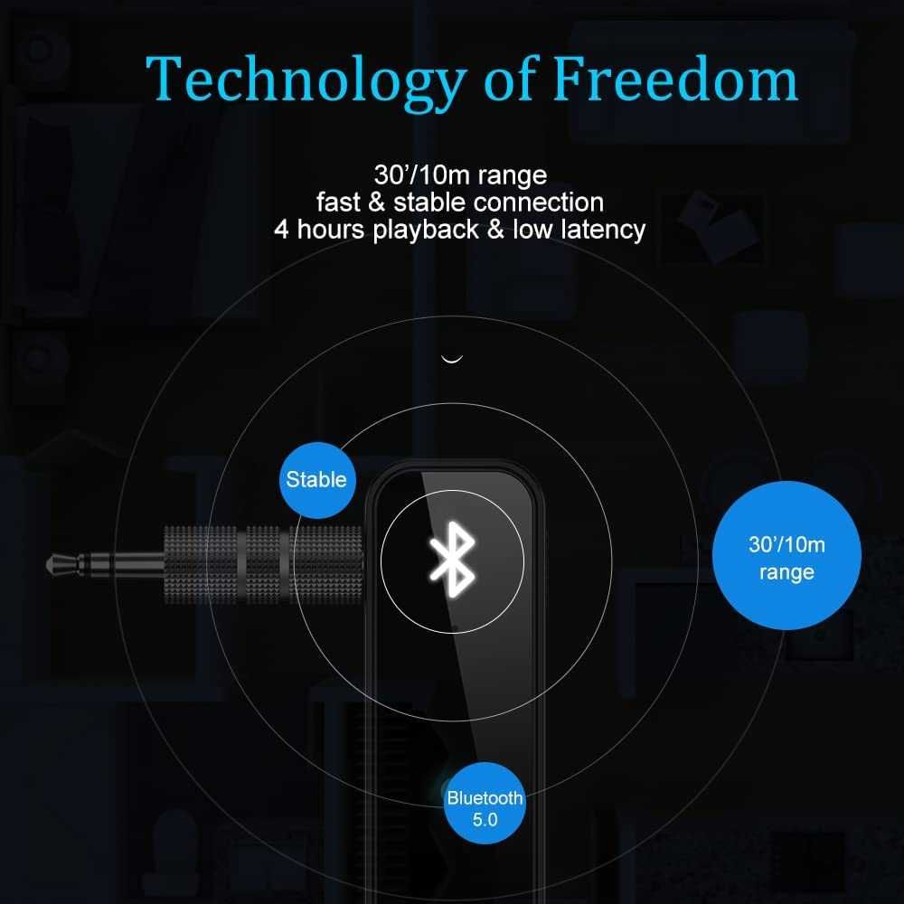 Аудио приемник предаватер C 28 Bluetooth 5.0