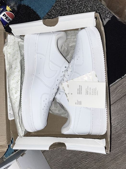 air force 1 alb marimea 42