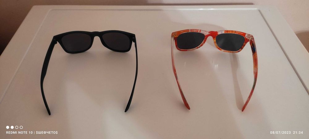 2 броя слънчеви очила рекламни