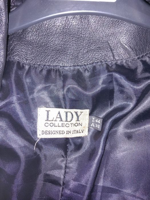 Haina de piele de dama lunga
