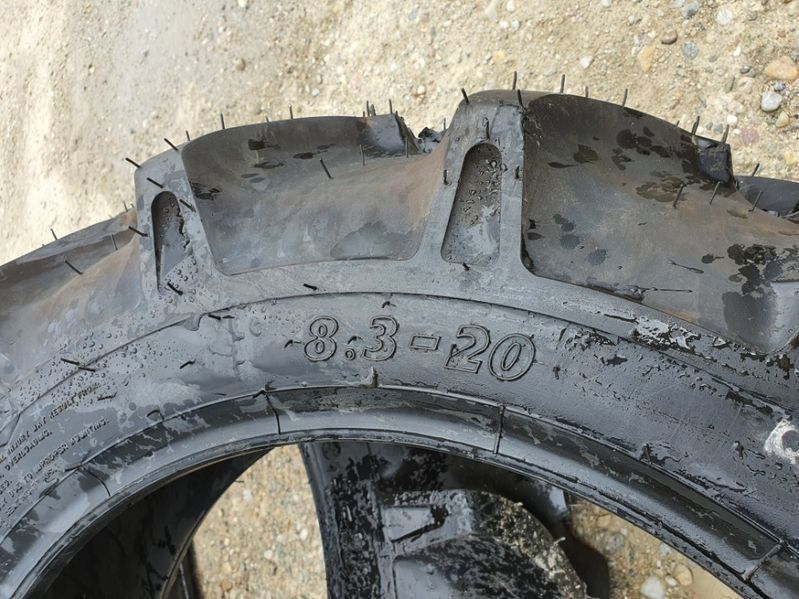 8.3-20 cauciucuri noi BKT de 4x4 crampoane inalte cauciuc natural NWYZ