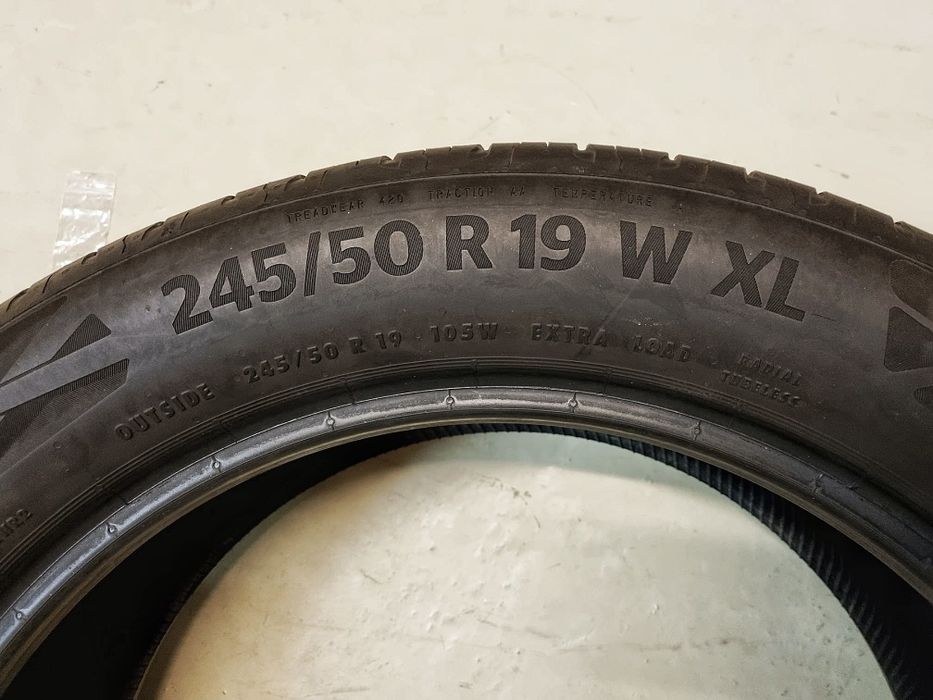 CONTINENTAL 245 50 R19 105W XL BMW Mercedes Audi Volkswagen Jaguar