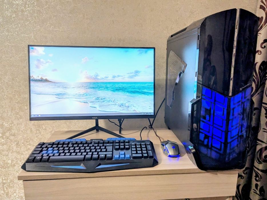 Игровой ПК с монитором - полный комплект на RX 6700XT 12gb DDR5 32gb