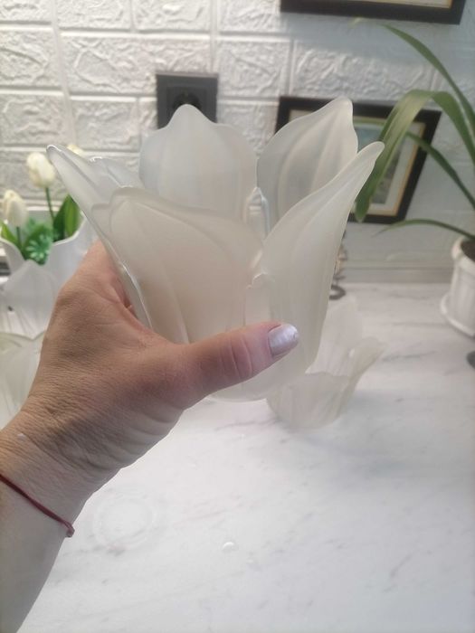 4 бр Аплици, стъклени