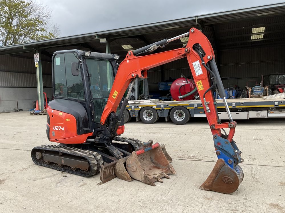 KUBOTA U27-4 miniexcavator