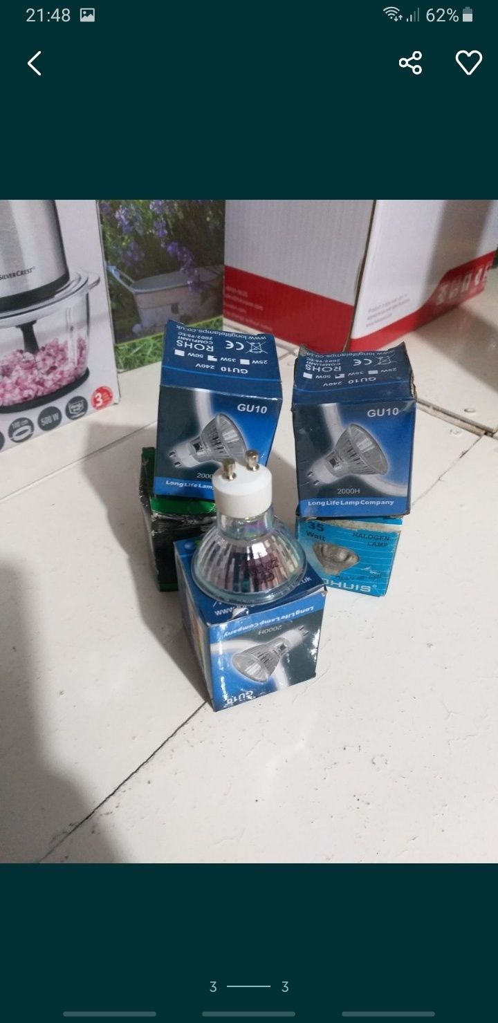 Becuri Aplice 5 Bucati 20 lei?