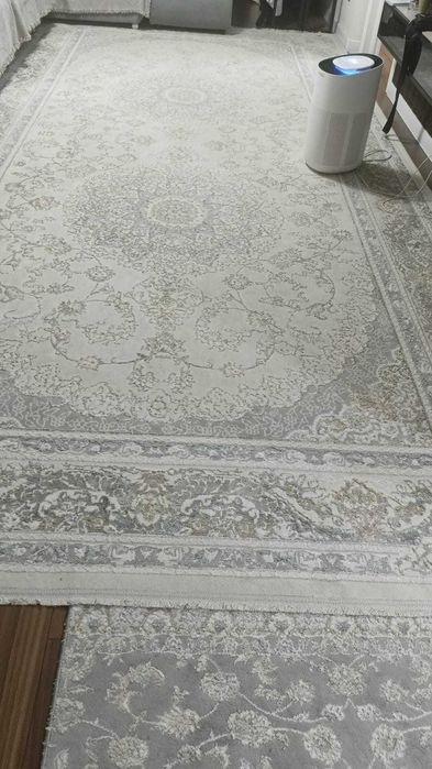 Ковер белый 5 на 2