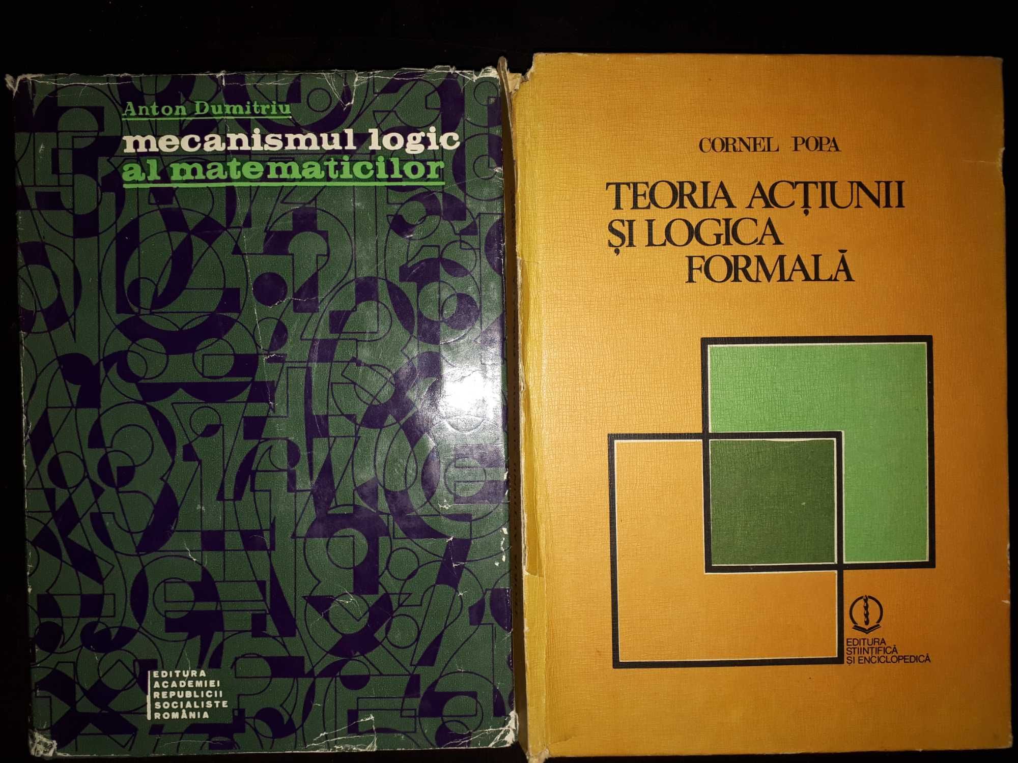Mecanismul logic al matematicilor, Anton Dumitriu, Istoria logicii