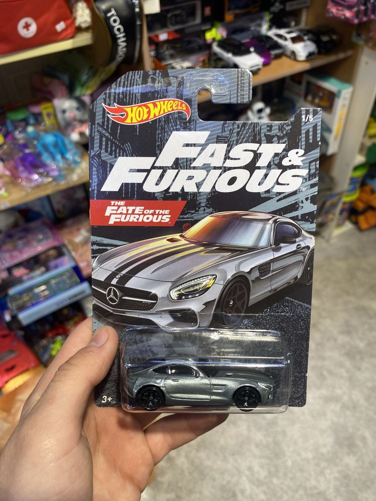 Hot Wheels Fast Furious металлические машинки