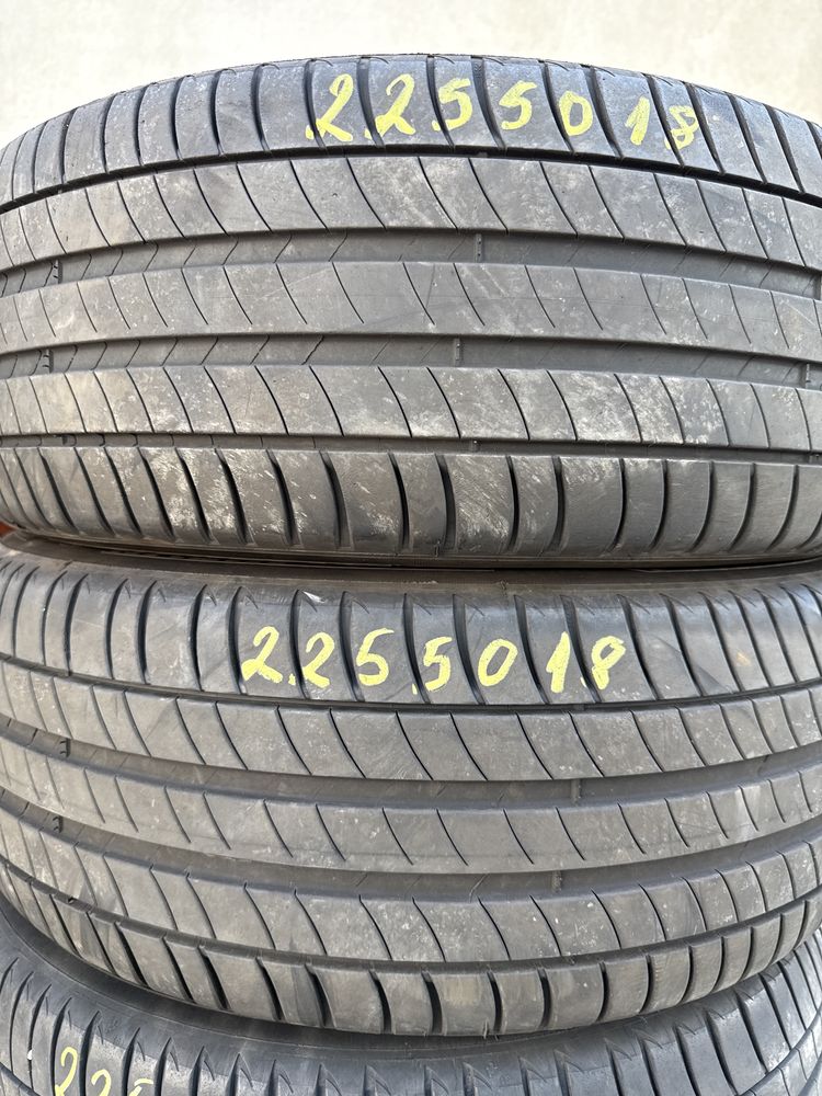 Гуми 4бр 225.50.18. MICHELIN втора употреба !
