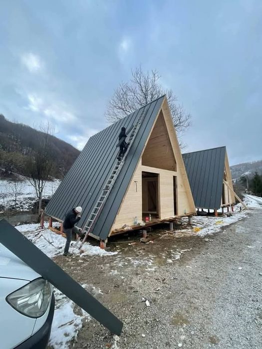 Vand cabana tip A Frame 8 x 5.5m