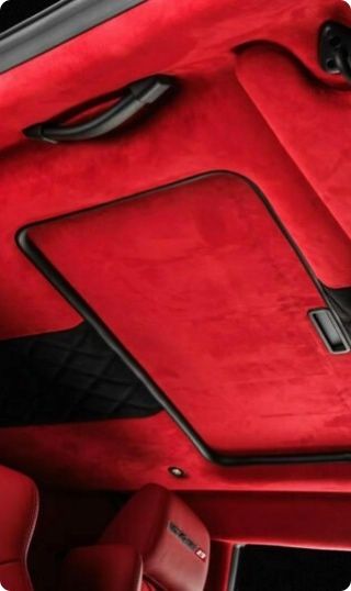 Перетяжка потолков автомобиля