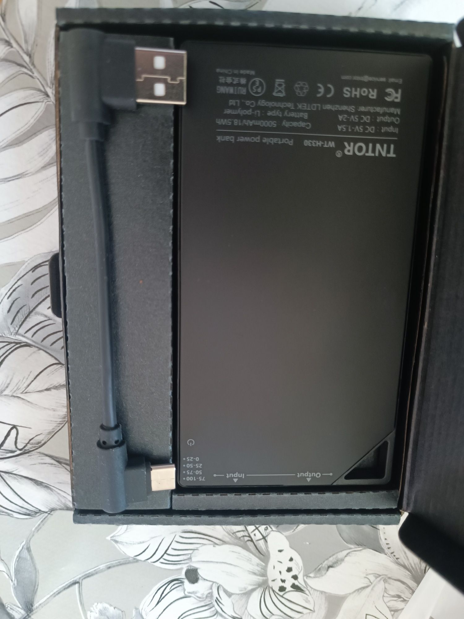 Преносима батерия TNTOR power bank