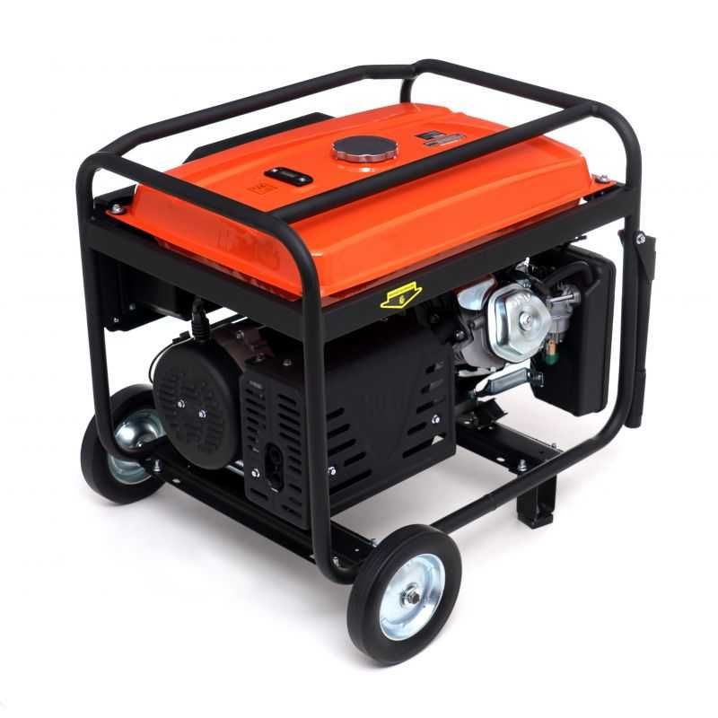 Generator 7kW 230V 380V 12V+pornire cheie+manere roti 15CP (KD3144)