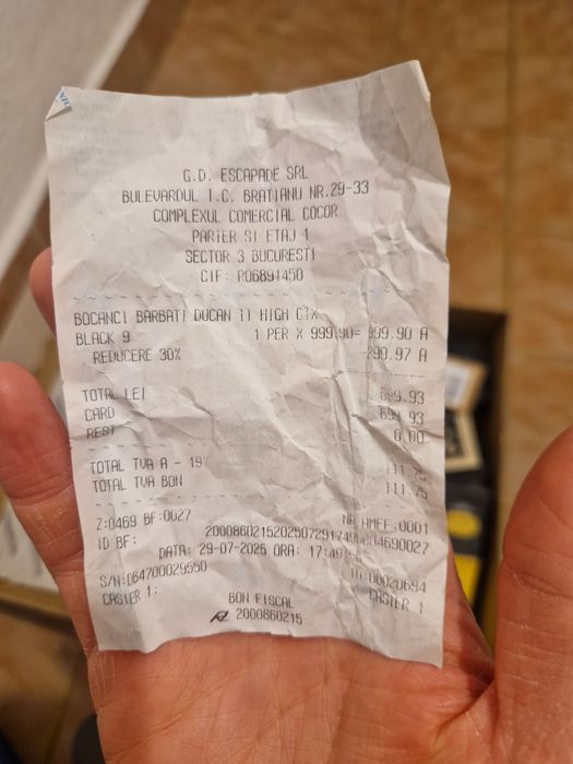 Bocanci Barbati Mammut Ducan Ii High Gtx Black