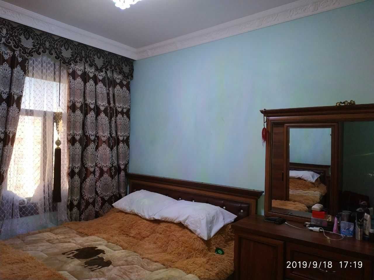 Продаётся 3х комнатная квартира Сергелийский район,Массив Строитель