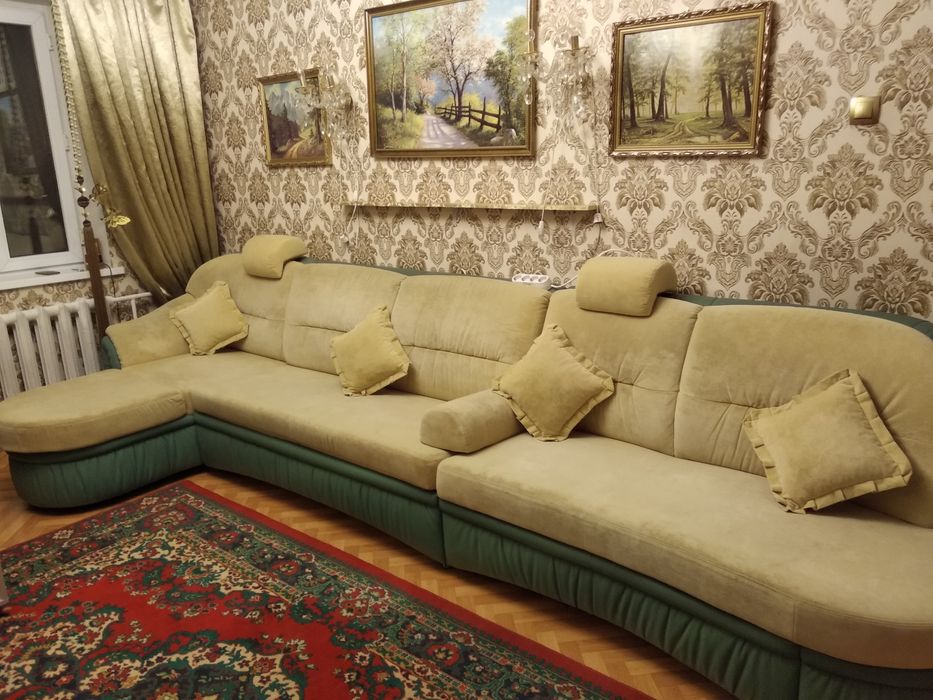 Мягкая мебель. Угловой диван кровать Калинка