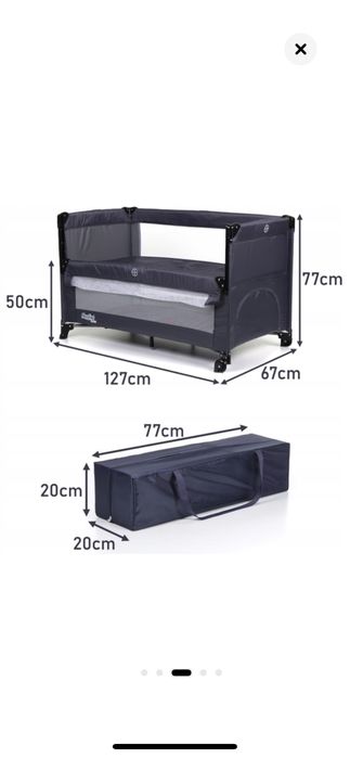 Vand patut bebe Pliabil, ideal ISTORE, constrctie metalica solida