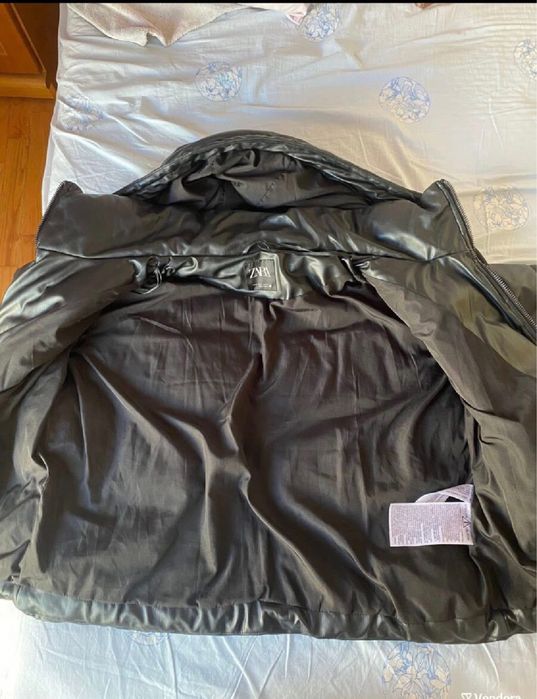 Кожено яке зара мерно