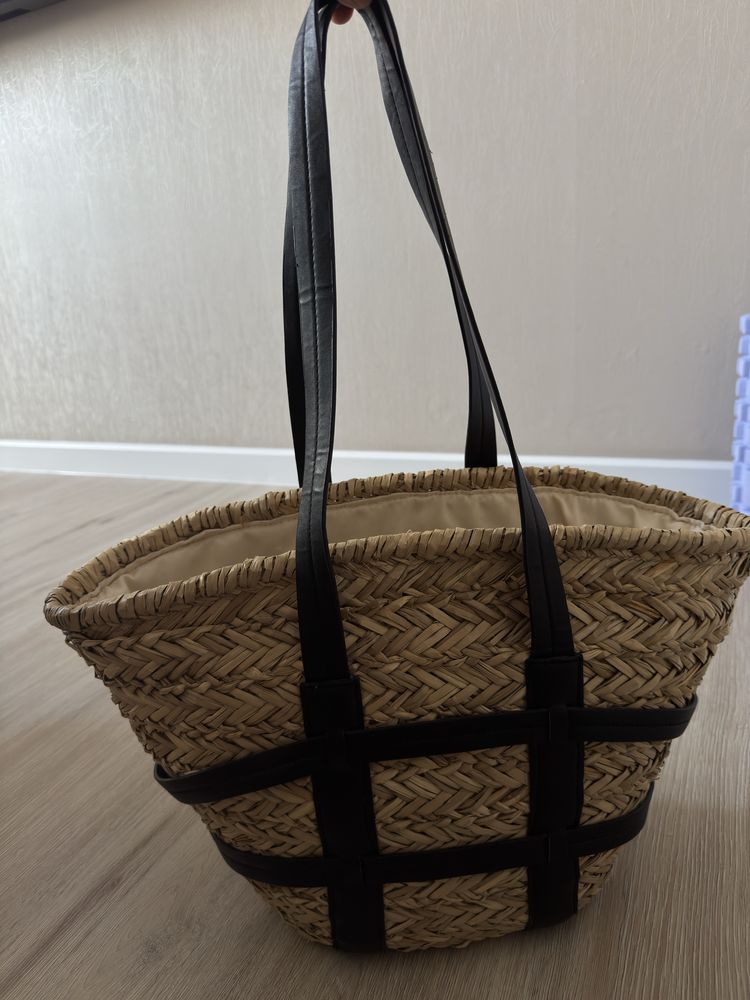 продам соломенную сумку