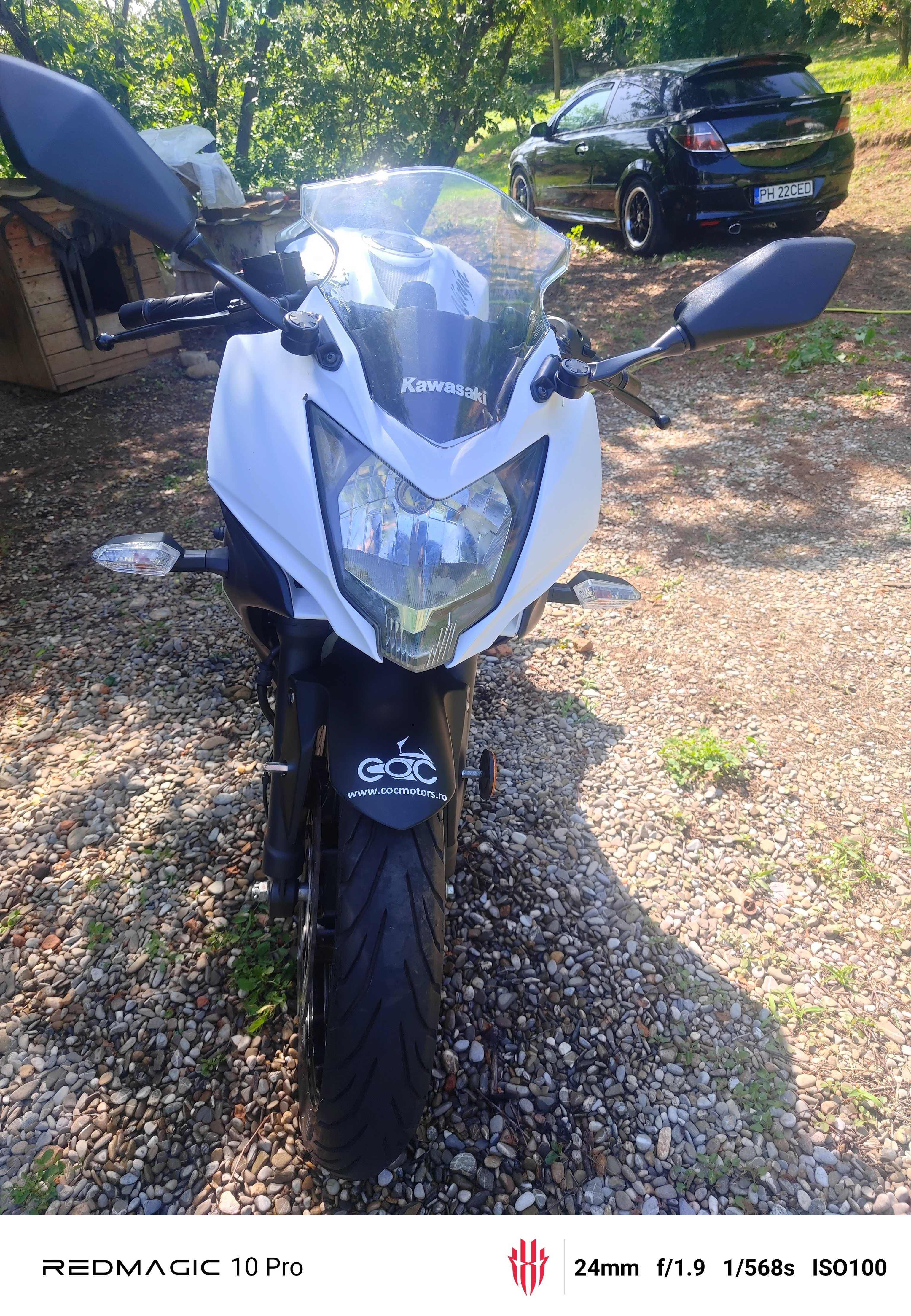 Kawasaki Ninja 125 cc , stare excelenta , A1 .