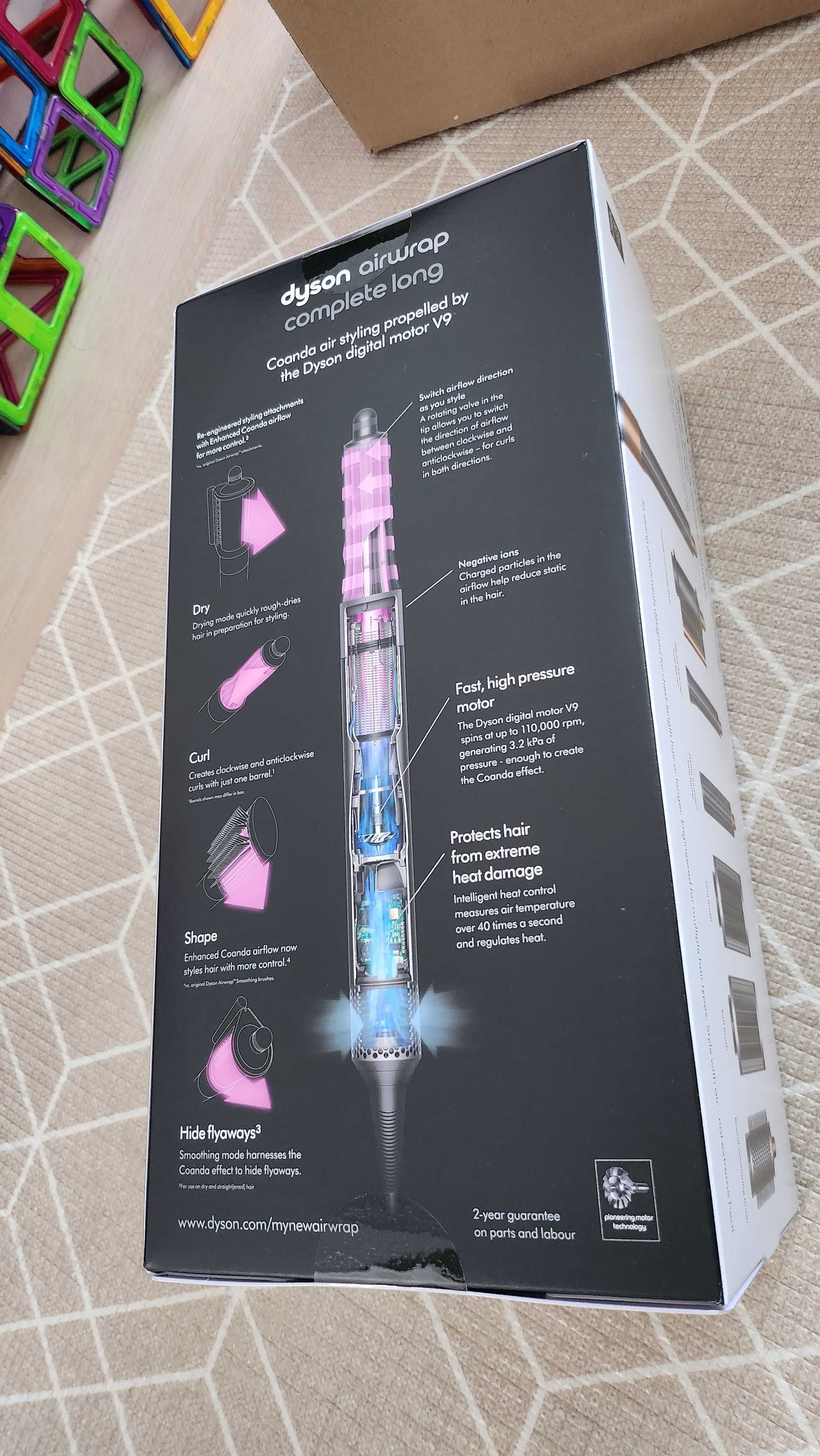 Dyson  мультистайлер оригинал с официального сайта (airwrap complete)