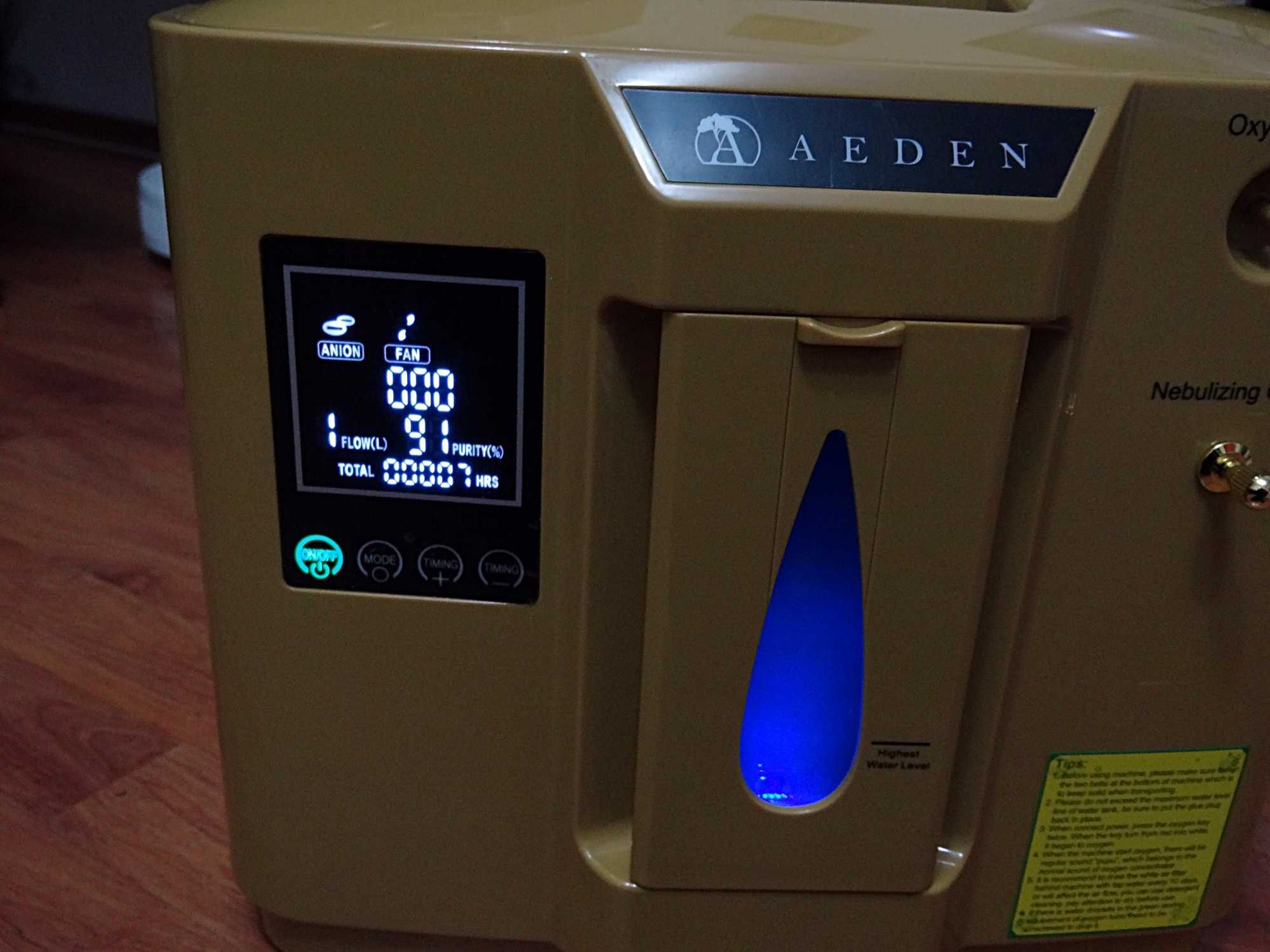 Concentrator oxygen si nebulizator AEDEN