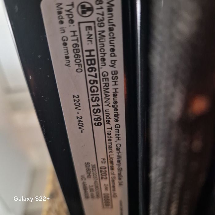 Фурна за вграждане  SIEMENS PYROLYSE