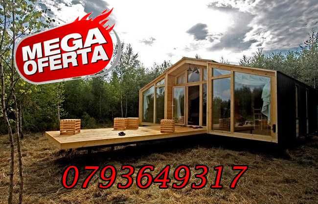 Case modulare la cheie, cabane tip A la pret de producator
